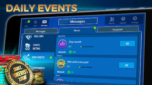 Texas Hold'em Poker: Pokerist screenshot 2