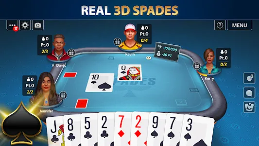 Spades by Pokerist screenshot 12