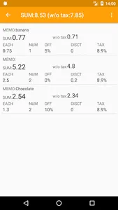 Shopping Calculator with Tax screenshot 4
