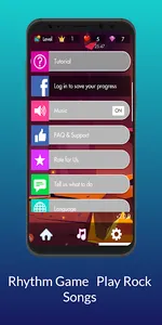 Rhythm Piano Tiles Rock Songs screenshot 4