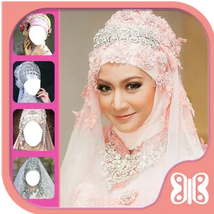 Bridal Hijab Photo Montage screenshot 0