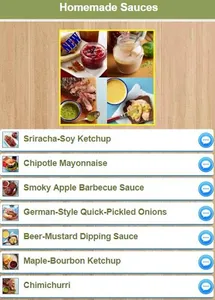 Simple Homemade Sauces Recipes screenshot 0