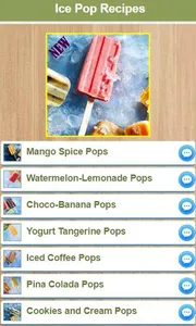 Simple Ice Pop Recipes screenshot 2