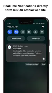 IGNOU Notifier - IGNOU screenshot 2