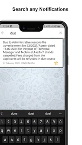 IGNOU Notifier - IGNOU screenshot 5