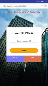 Kanchan Infra - Attendance App screenshot 1