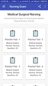 Staff Nurse Exam screenshot 0