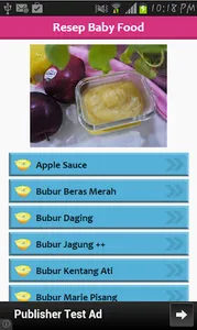 Resep Makanan untuk Bayi screenshot 0