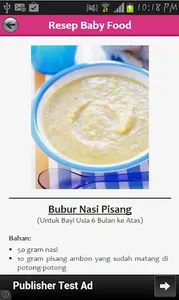 Resep Makanan untuk Bayi screenshot 4