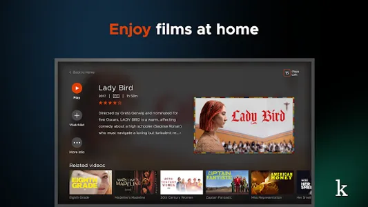 Kanopy for Android TV screenshot 1