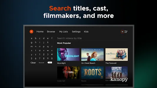 Kanopy for Android TV screenshot 15