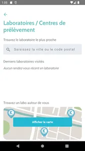 Kantysbio Prélèvement screenshot 1