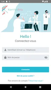 Kantysbio Prélèvement screenshot 2