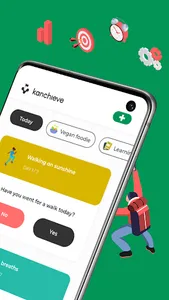 Kanchieve | Habit tracking screenshot 1