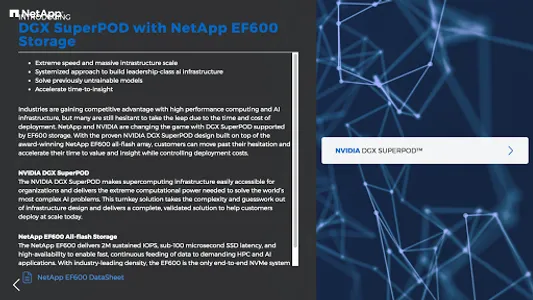 NetApp screenshot 1