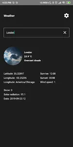 Weather screenshot 0