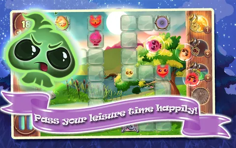 Cat and Ghosts Puzzle screenshot 13