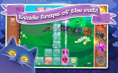 Cat and Ghosts Puzzle screenshot 14
