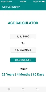 Age Calculator screenshot 2