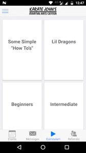 Karate Johns Martial Arts screenshot 4