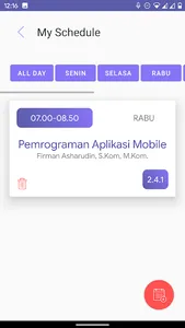 Amikom UP! - Students Planner screenshot 4