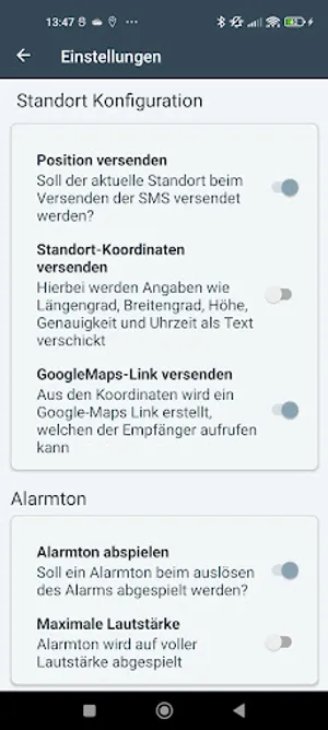 Hera - Notfall SMS App screenshot 3