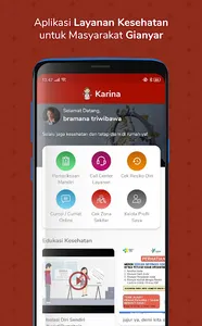 Karina - Aplikasi Layanan Kese screenshot 1