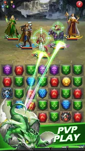 MythWars & Puzzles: RPG Match3 screenshot 2