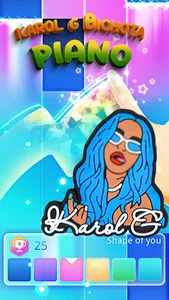 Karol G Bichota Piano Tiles screenshot 6
