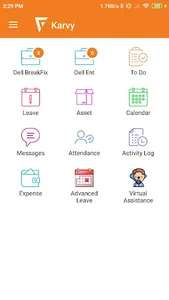 Karvy screenshot 1