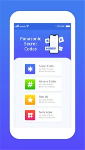 Secret Codes for PANASONIC screenshot 1