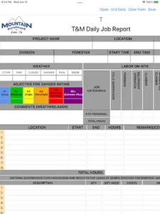 MFE Daily Job Report screenshot 4