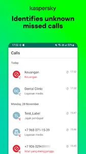 Anti-spam: Kaspersky Who Calls screenshot 10