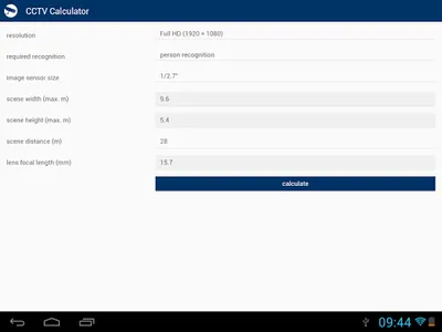 CCTV Calculator screenshot 15