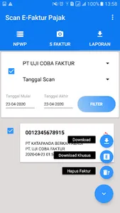 Scan E-Faktur Pajak screenshot 6