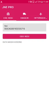CEK PAKET RESI JNT, POS, SICEP screenshot 0