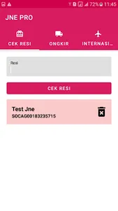 CEK PAKET RESI JNT, POS, SICEP screenshot 3