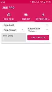 CEK PAKET RESI JNT, POS, SICEP screenshot 7