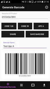 QR & Barcode Generator, Scanne screenshot 0