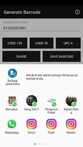 QR & Barcode Generator, Scanne screenshot 1