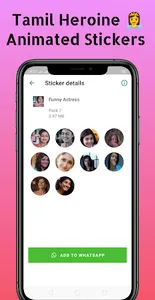 Funny Tamil Animated Stickers screenshot 2