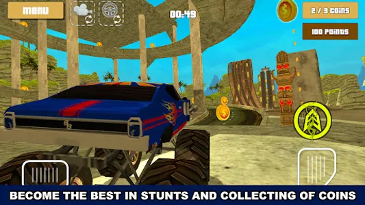 Monster Truck Racing Hero 3D screenshot 4