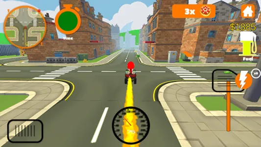 Racing Pizza Delivery Baby Boy screenshot 0