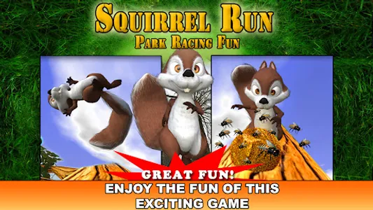 Squirrel Run - Park Racing Fun screenshot 0