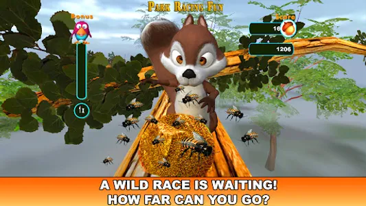 Squirrel Run - Park Racing Fun screenshot 11