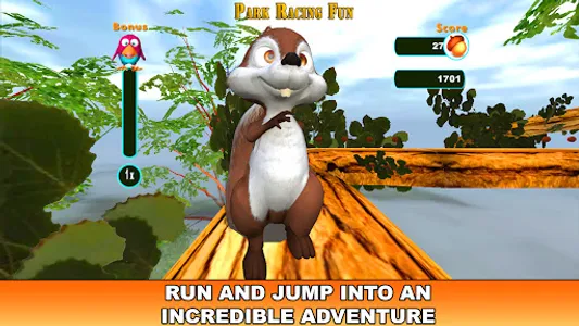 Squirrel Run - Park Racing Fun screenshot 15