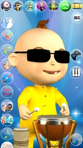 My Talking Baby Music Star screenshot 13