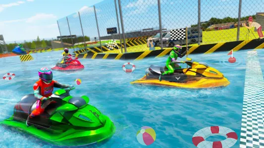 Boat Racing War-Jet Ski Race screenshot 1