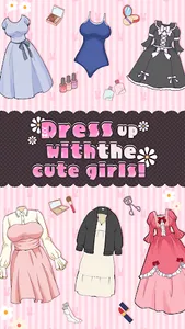 Dress up with the cute girls! screenshot 2