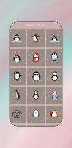 Kawaii Penguin Cute Stickers screenshot 2